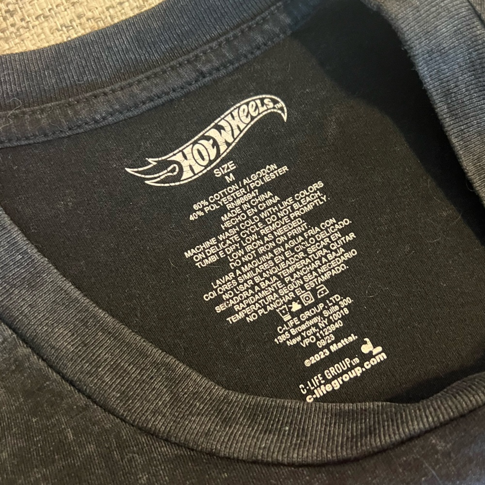 Hot Wheels Black T-Shirt - Picture 5 of 8
